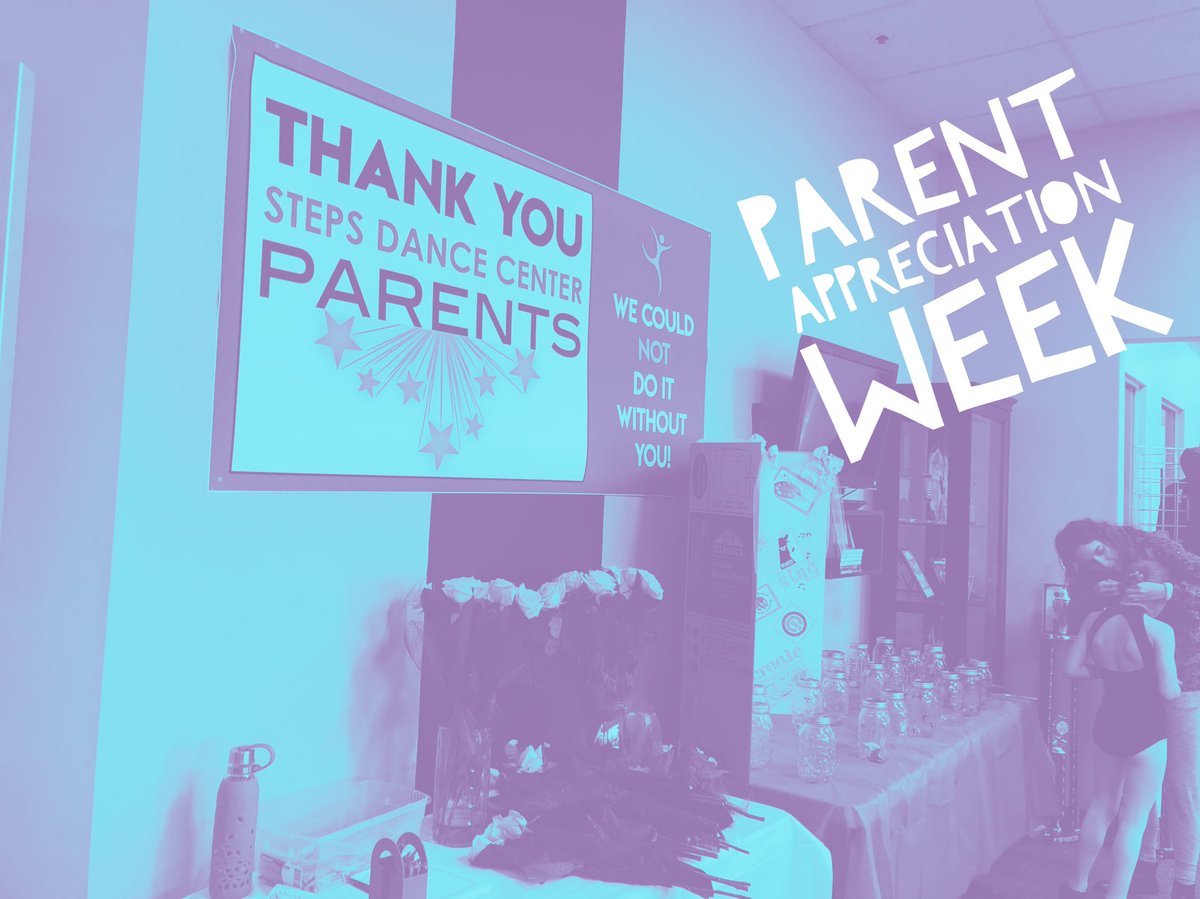StepsDanceCtr's tweet photo. 👩‍👦👨‍👦PARENTS👩‍👧👨‍👧 This week is all about you! Thank YOU✨ for all you do - especially for supporting our hopes and dreams. We see all that you do for your dancers! You are appreciated and loved 💙! #123SDC #Parents #StepsParents #DanceParents #Dream #Love #ThankYou https://t.co/Wz8AihcdVN