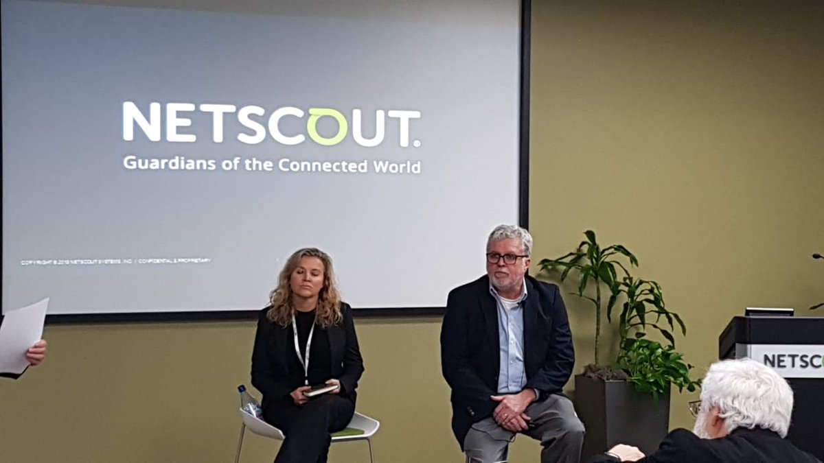 TyNMagazine's tweet image. Arabella Hallawell y Russ Currie de @NETSCOUT hablan sobre el enfoque y la tecnología de #SmartData de la compañía y muestran los casos de uso más interesantes #NetEvents18