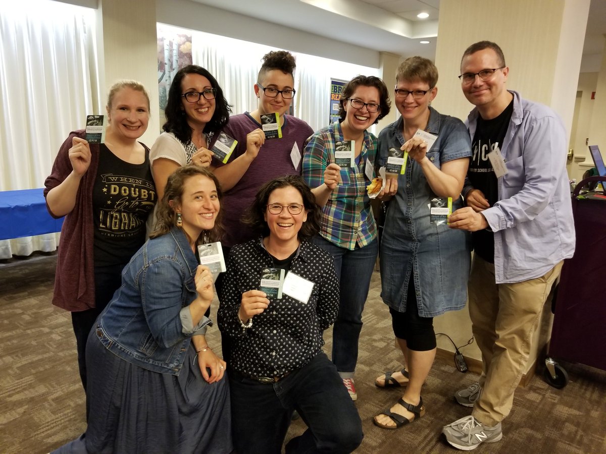 NYCDOEOLS's tweet photo. Woot!! #NYCREADS365 #leadoutloud RT @JRLibrarian: These amazing NYC school librarians will be at @thebookcon! Will you?! @NYCDOEOLS #NYCSLSSPRING18 https://t.co/0lRQBxBcEm