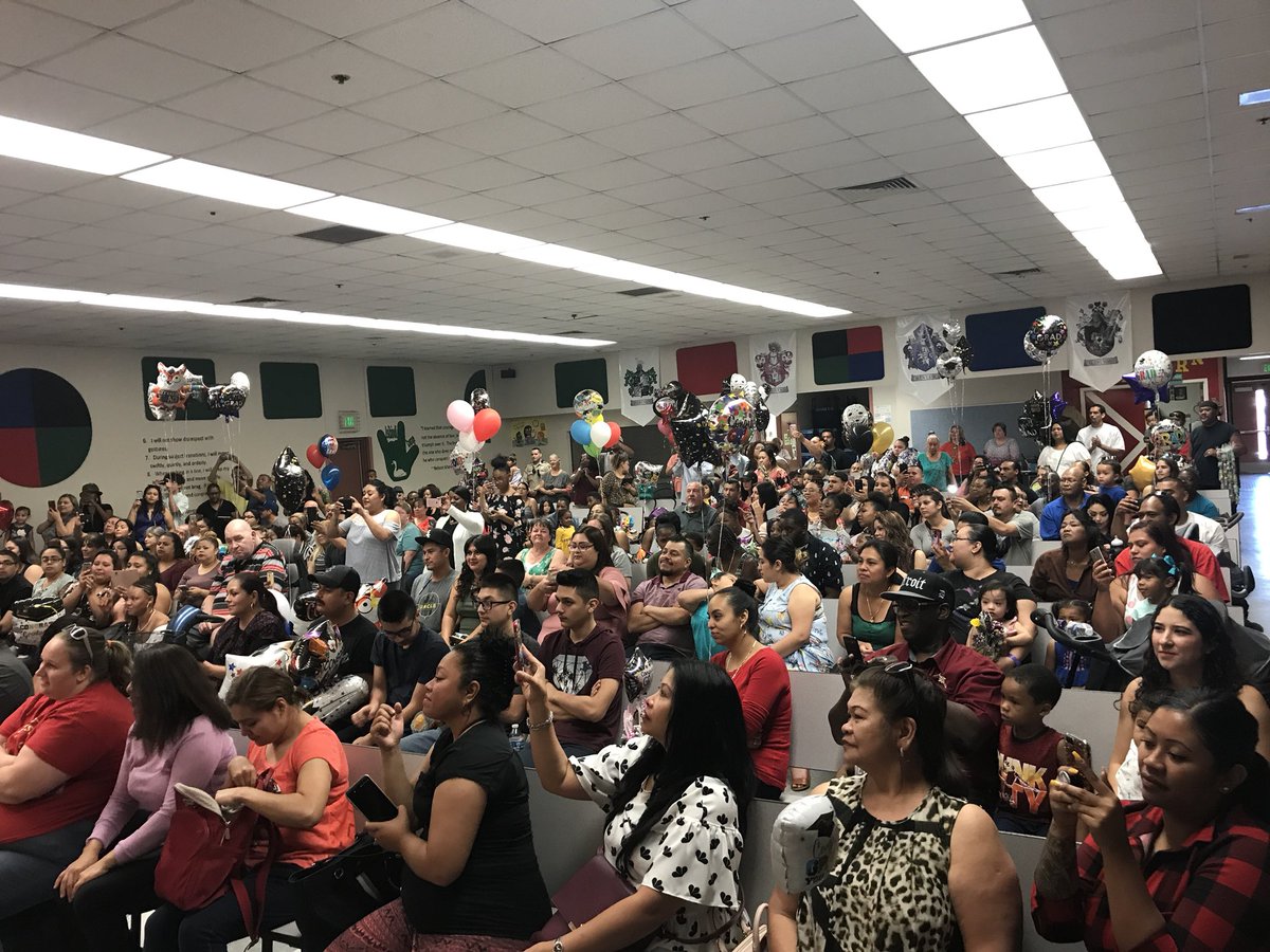 LenetteReece's tweet photo. We love end of the year APTT! Such parent engagement!! #Rundlerising #PZ7rocks #ccsdachieves #changingtheworld https://t.co/4RFKHjmFrf