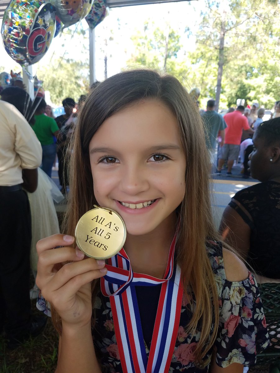 5th grade promotion for my sweet girl! ALL A'S for ALL of elementary!!! Middle school here she comes!!! #TESbullpups <a href="/TESBULLPUPS/">TES</a> <a href="/lakeschools/">Lake County Schools</a>
