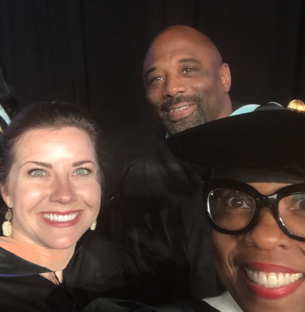 DrEmilyAMassey's tweet photo. Graduation Ready! #OperationGradNation🎓🎓🎓 @CarstarphenMJ @skyeduck @LarryHoskins @apsupdate @Atldepsupt #YesDouglass https://t.co/MmZwRPnIqa