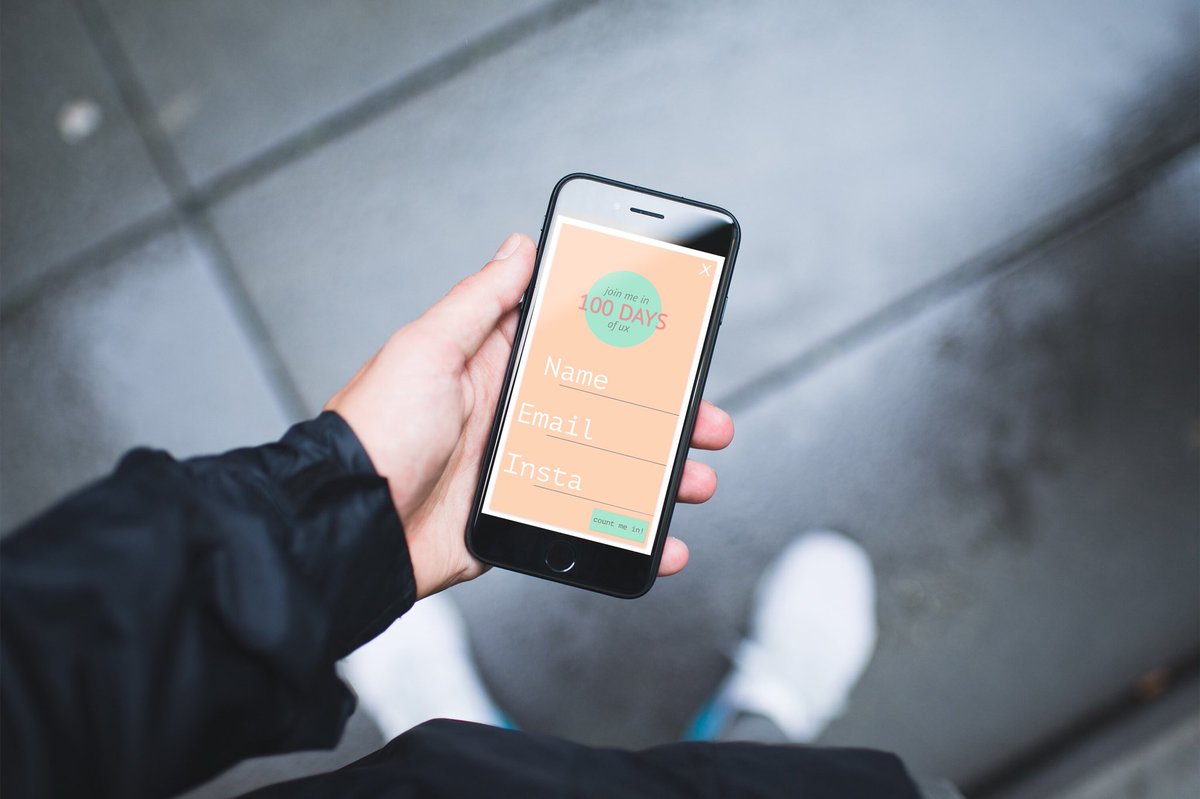 alyssankarnes's tweet image. Here’s to spending the next 100 days focusing more on doing and less on waiting for perfection 👊 #100daysofux #dailyui #001 #signupform