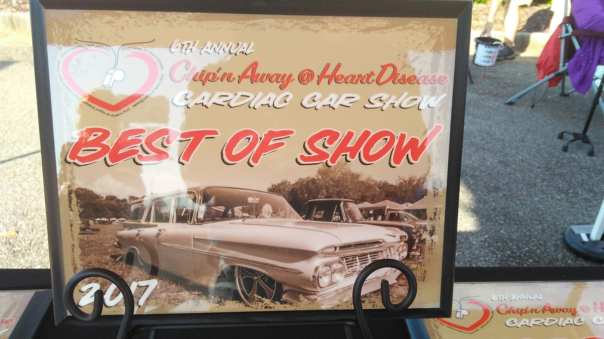 The 7th Annual Chip'n Away @ Heart Disease CARDIAC Car Show will feature a celebrity guest appearance.  This year the show will be held at Rigby Entertainment Complex from 9 a.m. to 3 p.m.  on Saturday, November 3rd.