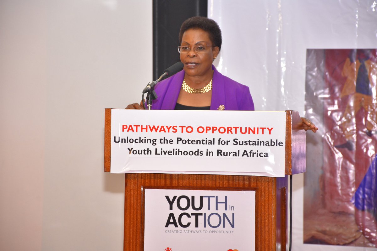 Min for Kampala - Beti Kamya: Government recognizes that the youth are a key component of the economic development of Uganda #YouthInAction learning event <a href="/savechildrenug/">Save the Children Uganda</a> <a href="/BrianMulondo/">Brian Mulondo</a> <a href="/pkahill/">Patricia Kahill</a> <a href="/DannyT_UG/">Uncle D.</a> <a href="/Jude_Mugabi/">Usual Suspect 🎩</a> <a href="/pyepar/">Young Black King 👑♠</a> <a href="/save_children/">Save the Children International</a> <a href="/MastercardFdn/">Mastercard Foundation</a> <a href="/merinamato/">Mary Nyanzi</a>