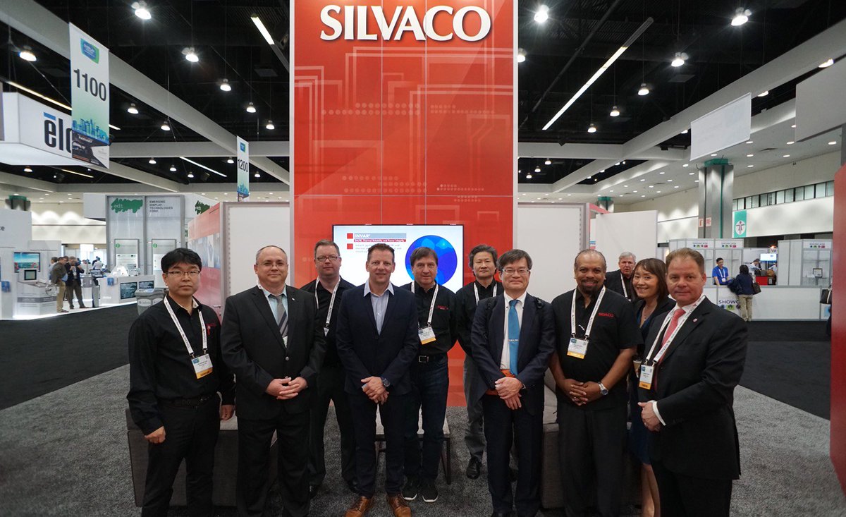SilvacoGroup's tweet image. Silvaco at @DisplayWeek with Nobel Prize recipient Professor Hiroshi Amano
#DisplayWeek18