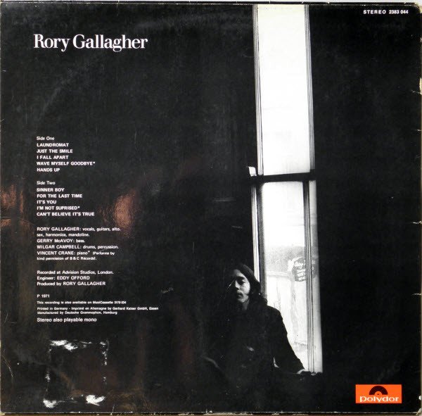 rorygallagher's tweet photo. Rory's debut solo album was released 47 years ago today. Cover photography by @TheRealMickRock What's your favourite track? https://t.co/Fen6nkk6by