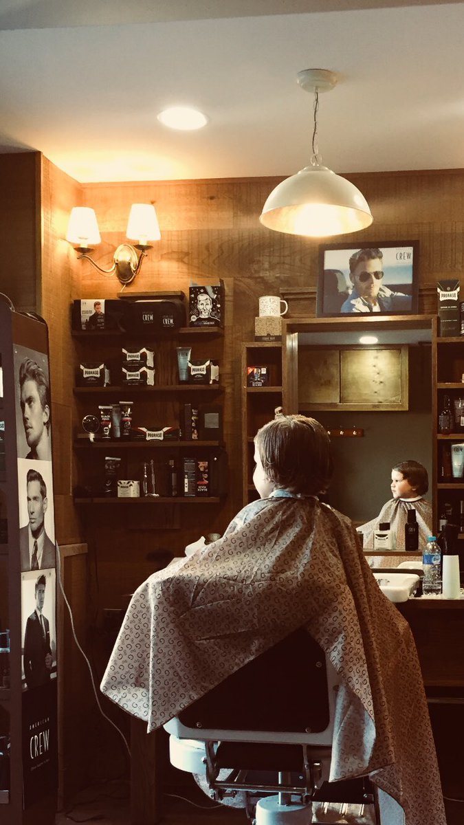 hugospops's tweet image. Number 2 son getting his summer trim @prestburybarber