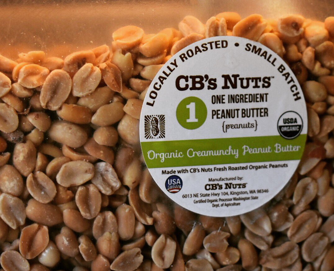 CBsNuts's tweet photo. The brand new Burien @PCC opened today where you can grind your own organic CB’s Peanut Butter! #supportlocalcompanies https://t.co/8Qngvv3lsU
