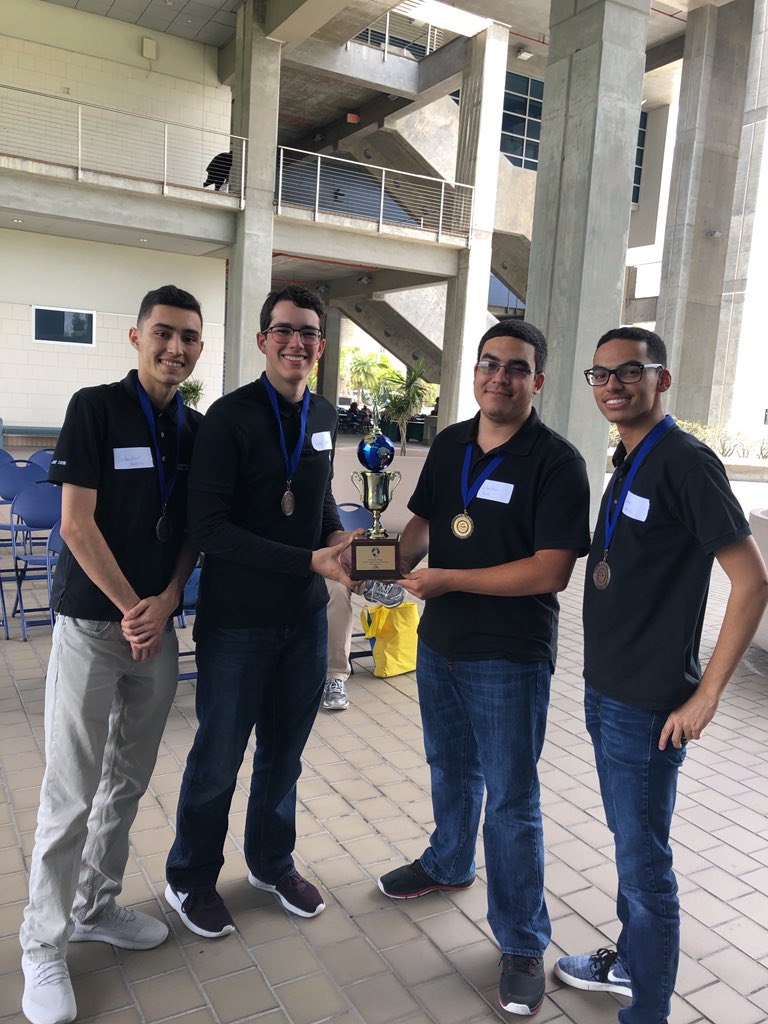 Top 4 finish at the annual Miami-Dade County High School Geography Bowl #falconpride #raisethestandards