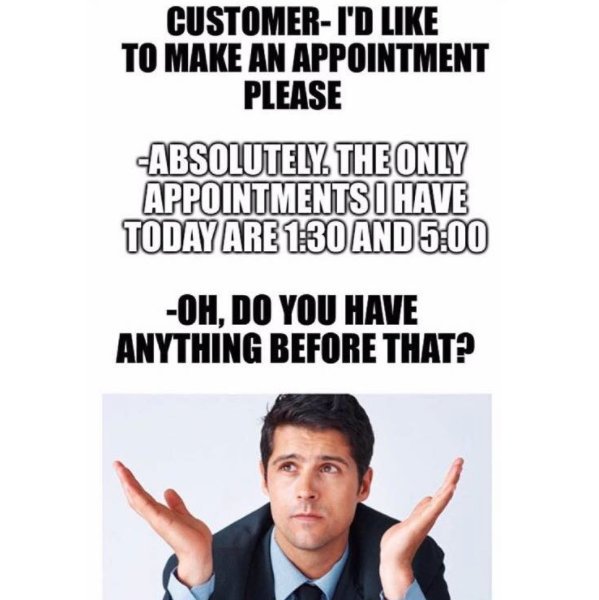 fid_barks's tweet photo. 😏comment if you have either had to deal with a customer/client like this or if you have been a customer/client like this https://t.co/t0GGweH0kl