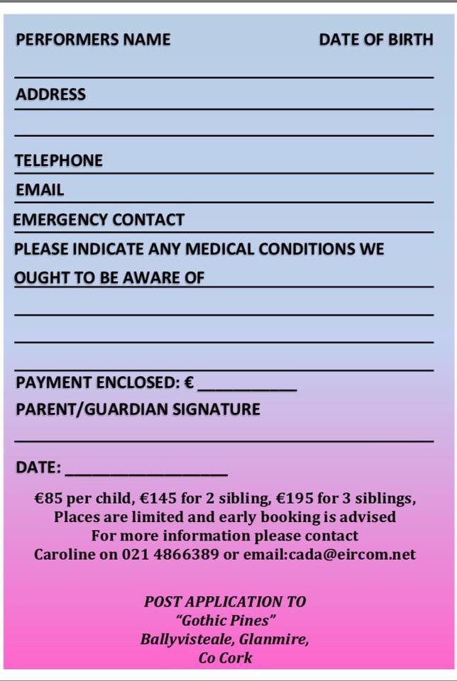 CadaCork's tweet photo. Booking now open for our summer camps!! Places are limited so book early to avoid disappointment!! https://t.co/KiregK70lJ