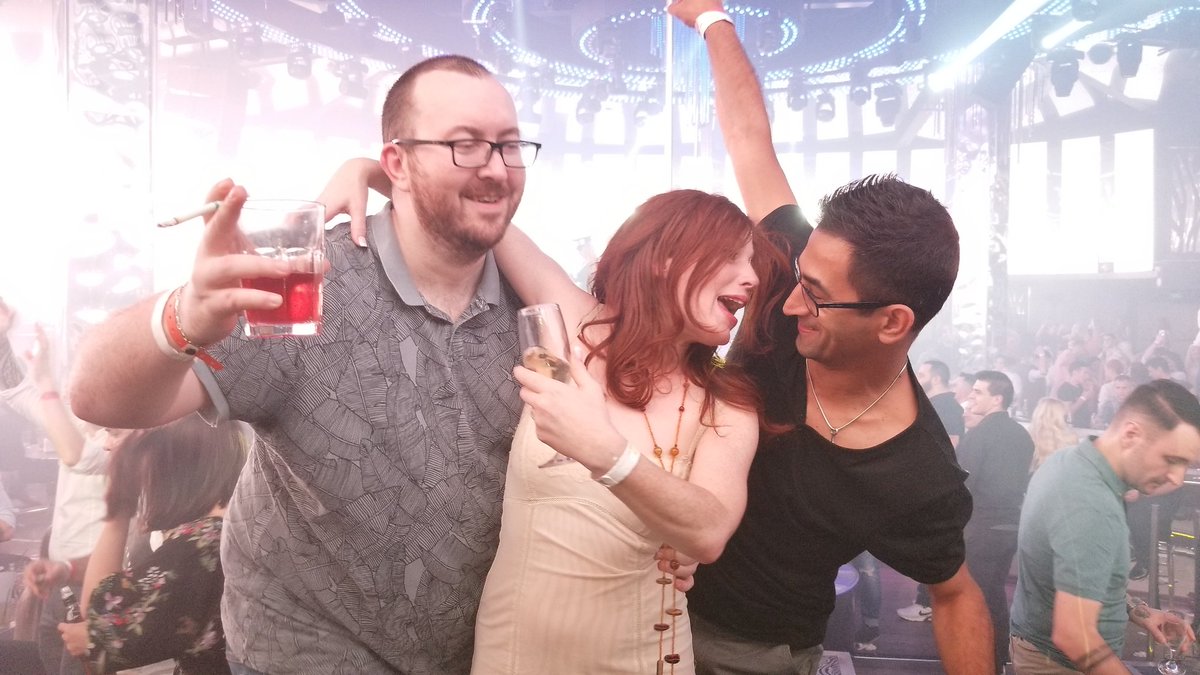 Great party lat night to end the first full day of <a href="/BucharestSummit/">Bucharest Summit</a> and also celebrating the birthdays of these two sweet guys Razvan from <a href="/SmartChatStudio/">SmartChat</a> &amp; <a href="/Robin_Necula/">Robin</a> 

#Romania #Bucharest #Redhead #Ginger