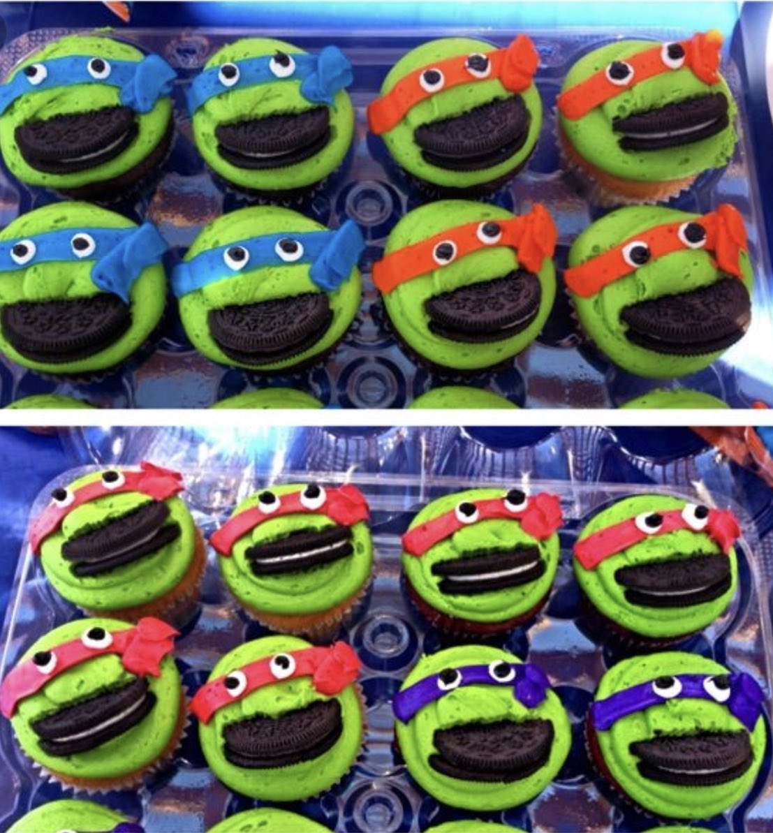 cade_ansley's tweet photo. Happy #WorldTurtleDay !! Celebrate with turtle Oreo cupcakes🖤🐢💙 #marketplyer https://t.co/7FTAka2JT6