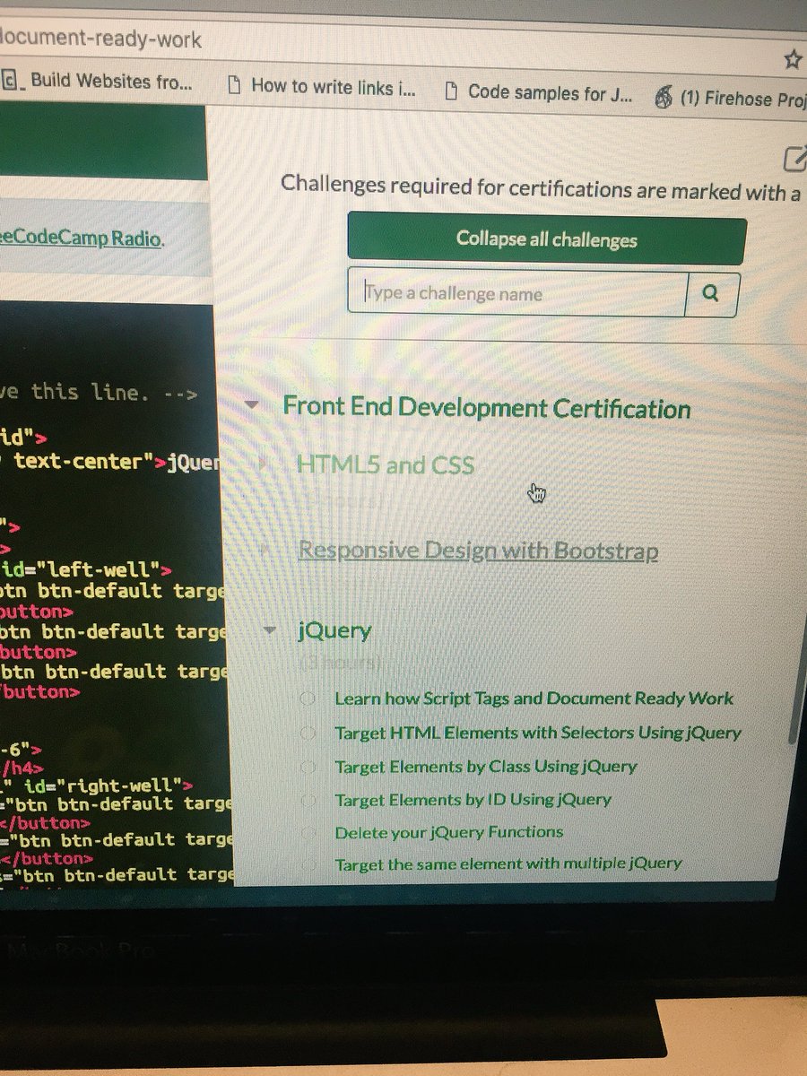 al_hernandezdev's tweet image. @freeCodeCamp finished responsive design in less than 5 hr time frame and no help @_100DaysOfCode #newcoder #coding #frontendwebdev