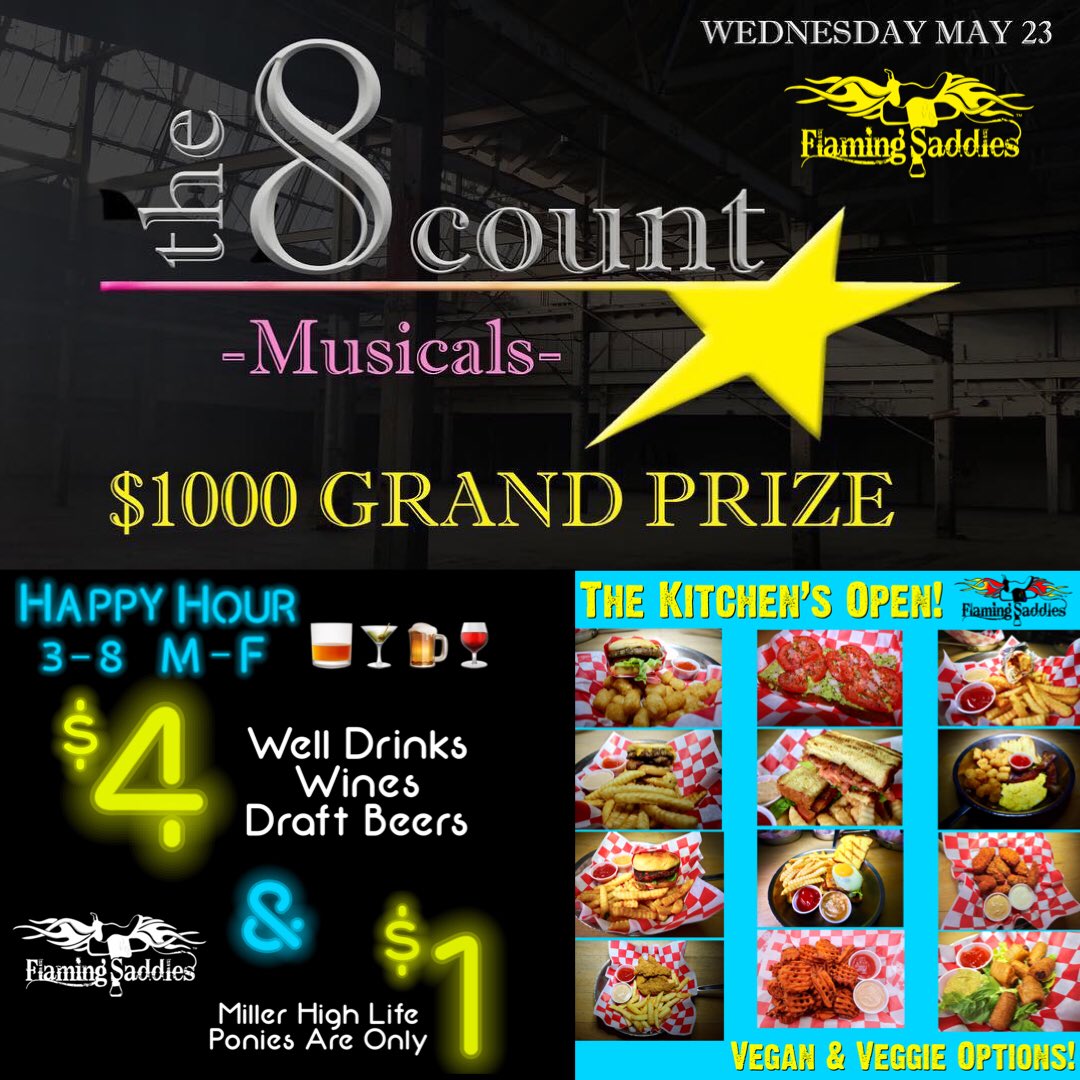 FlamingSaddlesW's tweet photo. TONIGHT @clubposers takes over @FlamingSaddlesW for The 8 Count competition! Come in for happy hour & you might get a sneak peek. π Drink specials all night. Get your tickets online & come thru! @GayWeHo
π₯πΊπ»ππ½π₯πΈπΊπ #flamingsaddles #clubposers #thatchoreolifetho #dancers https://t.co/xcyrfQ1tWt