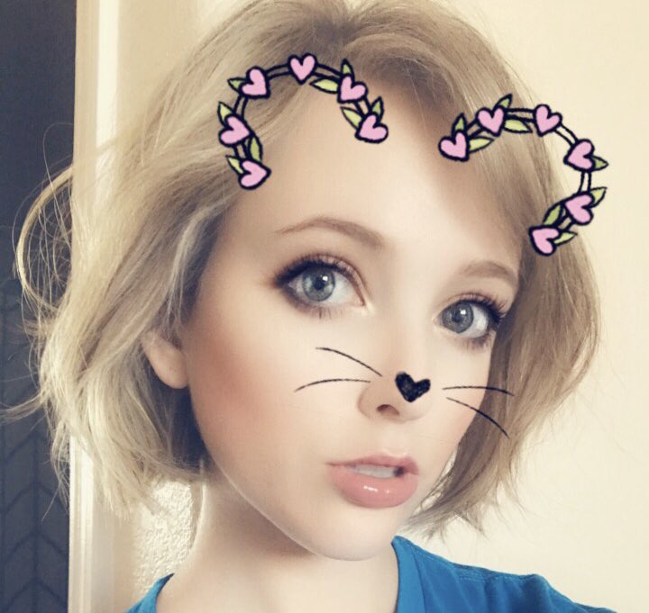 jackhalversen's tweet photo. These @Snapchat filters make me feel cute AF🙌💕😘 https://t.co/dffTpJU5Hm