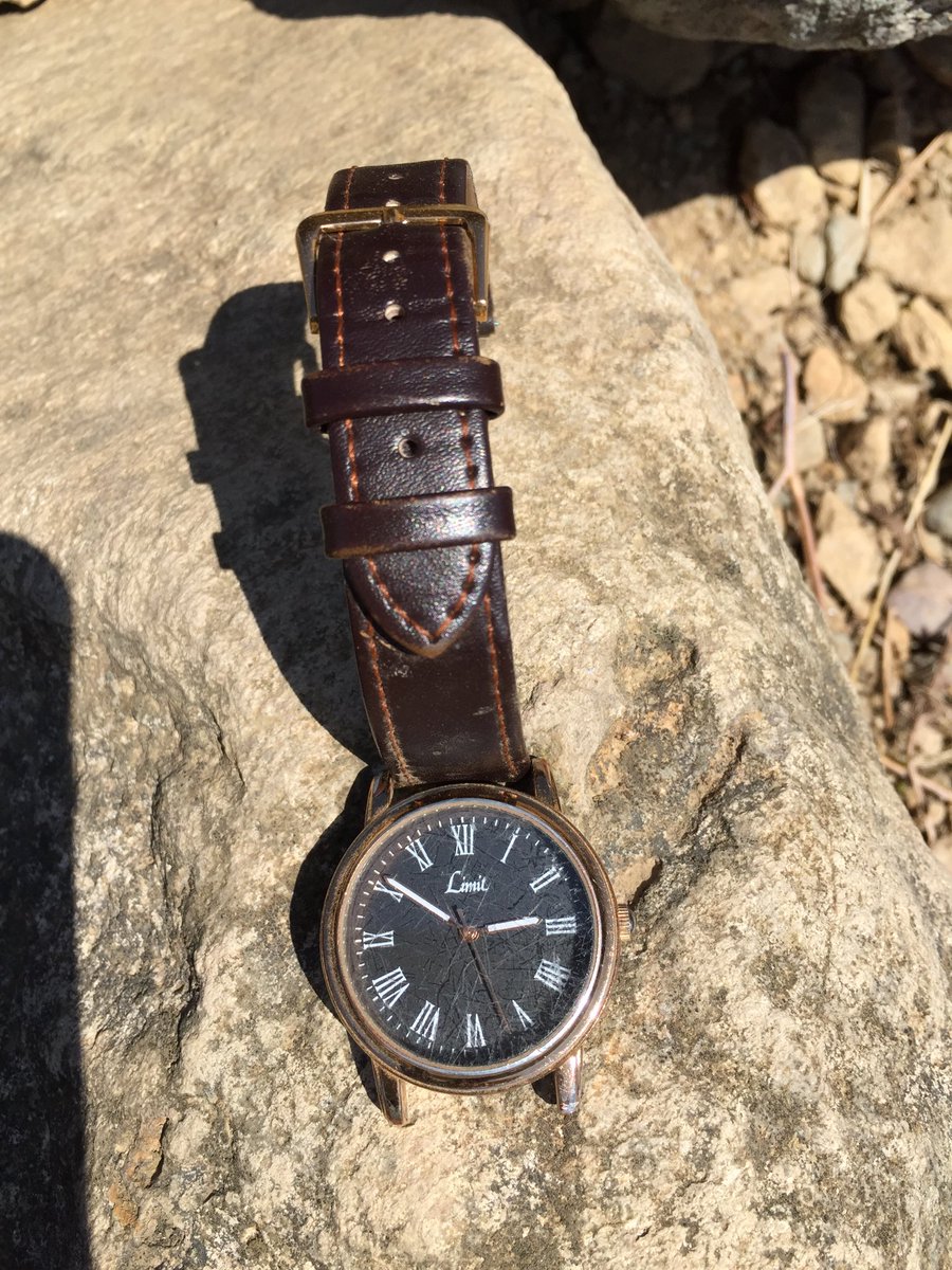 fixthefells's tweet photo. Found in the Lake District. Would like to reunite it with its owner so please DM exactly when and where if that’s you. #lostwatch https://t.co/bQ3HejTcyW