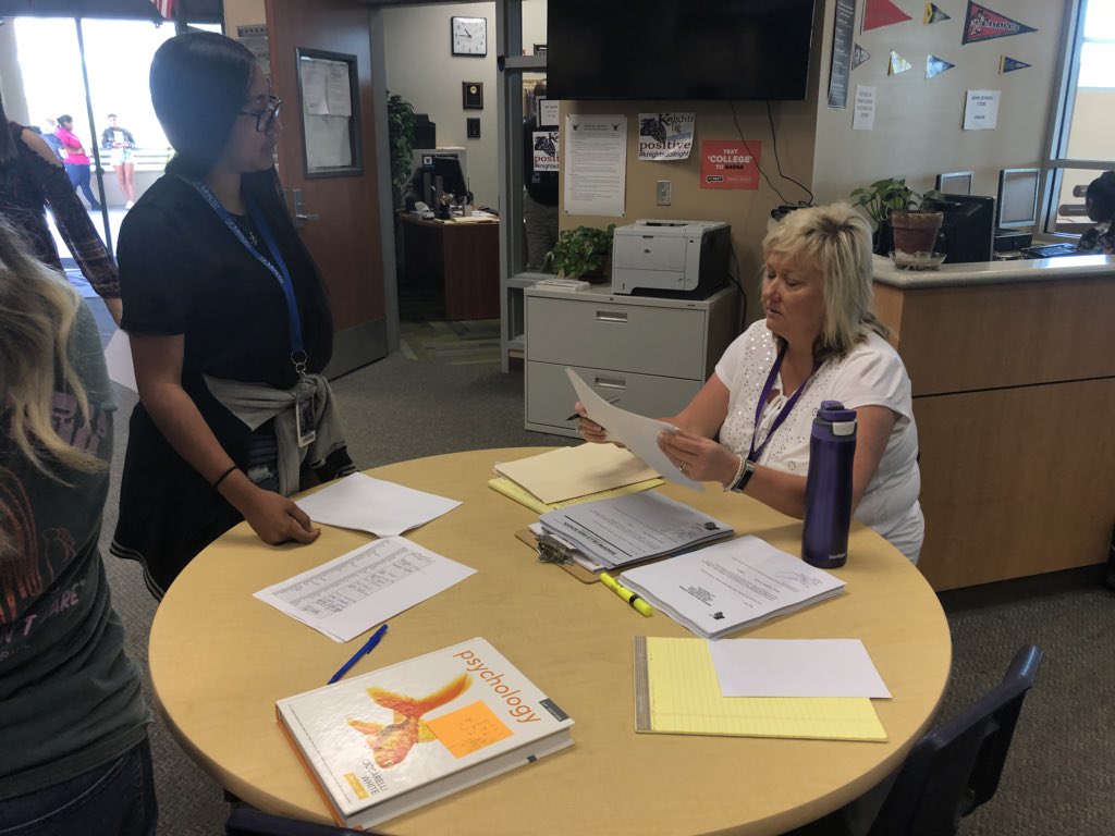 🎓Getting prepped for tomorrow’s College Signing Day. The excitement is building....#knightsdoitright #CollegeSigningDay