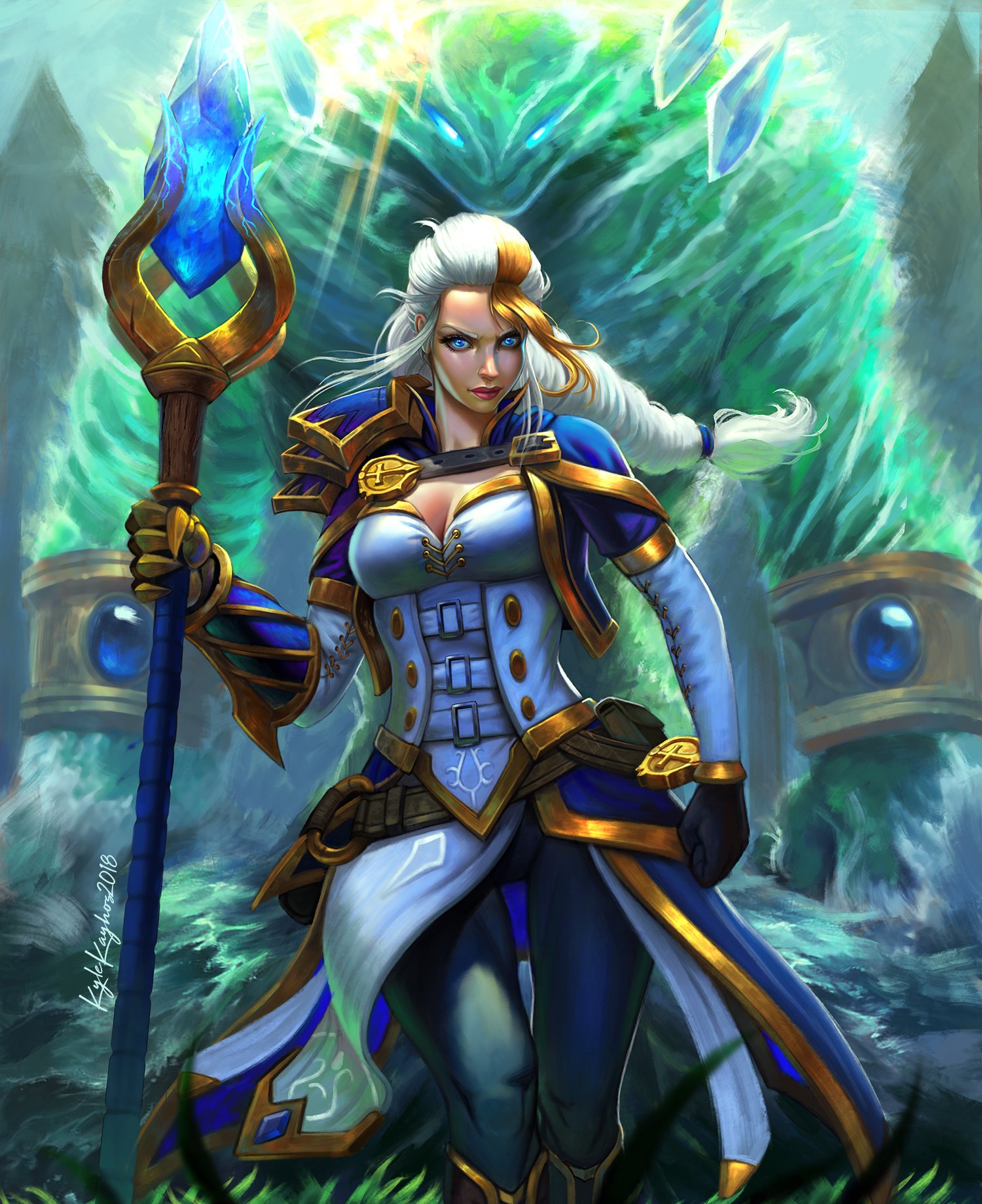 more time to work on my own stuff x X Hope ya like my Jaina! #hearthstone. ...