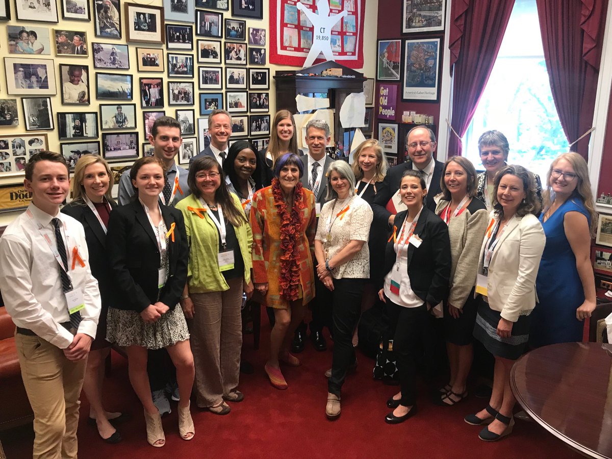 Thank you <a href="/rosadelauro/">Rosa DeLauro</a> for advocating for American family-building and introducing your pro-family legislation. And you wore orange today!! Now let’s advocate and get this done! With CT delegation <a href="/resolveorg/">resolveorg</a> @ReprodMed @Fertility_RMACT <a href="/risal770/">Risa A Levine</a> @rmisconception <a href="/RosenthaLisa/">Lisa Rosenthal</a>