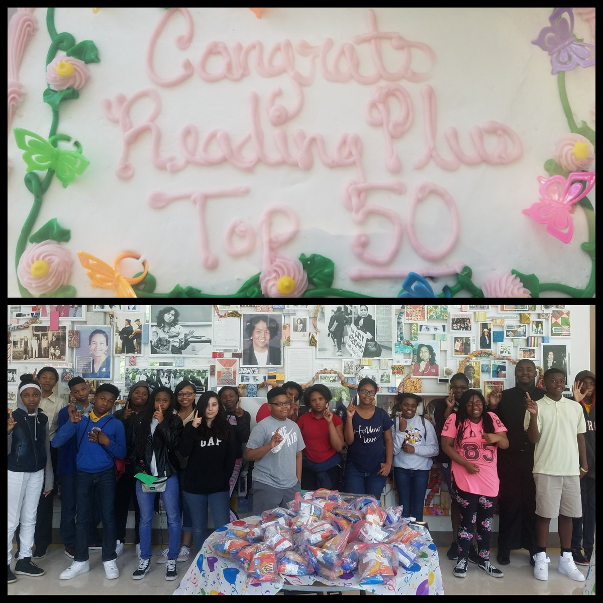 apsyoungms's tweet photo. A huge shout out to our JCY Reading Plus Top 50 Achievers & ELS @elssystemsinc for supporting Reading for sponsoring student success! Thanks Ms. Smith for organizing this fantastic celebration! The students had a blast! #weachieve #readingmatters #wingparty #2018growth https://t.co/79fkHSNVO4