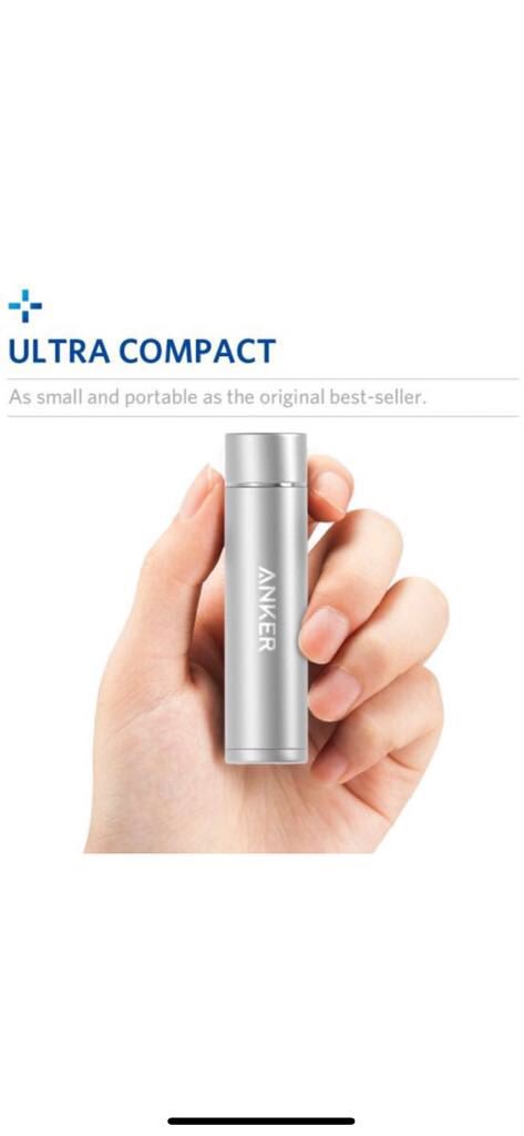 Store1Moon's tweet image. بطارية متنقله انكر سعة 3350                     ضمان سنتين ركن الشريف                             السعر :٦٦ريال                                                التوصيل داخل المجمعة مجانا