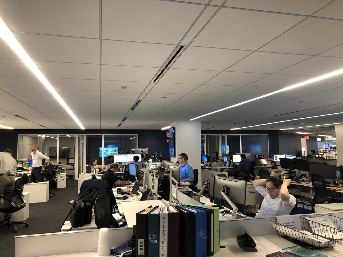 Newsroom at the <a href="/AP/">The Associated Press</a> - stunning!!! #JED18