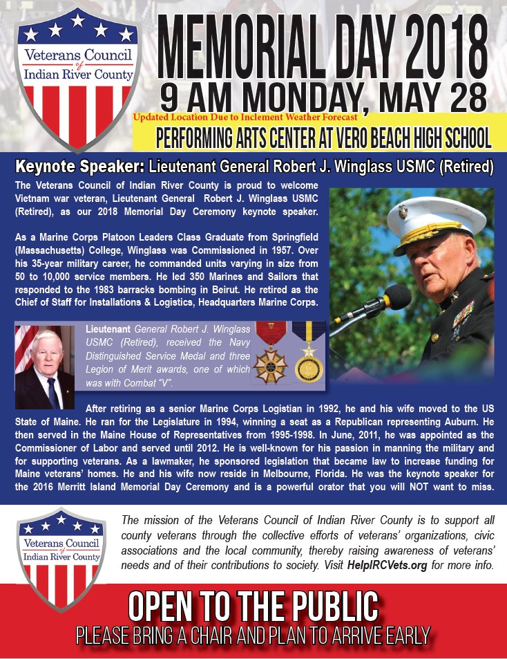 Veterans Council of Indian River County tweet media