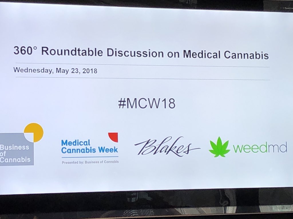 Great discussion on Medical Cannabis. #MCW18