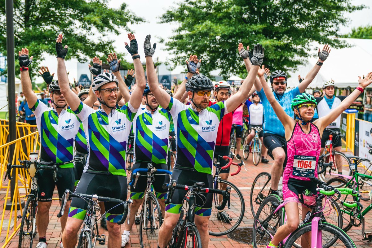 _mercalis's tweet photo. #ICYMI: The TC Cycling team participated in the Jimmy V Victory Ride to Cure Cancer, and raised $10,666! Funds raised will go directly to world-class cancer centers in NC, and across the country. @TheVFoundation @TheVictoryRide https://t.co/RNibPMgyn8