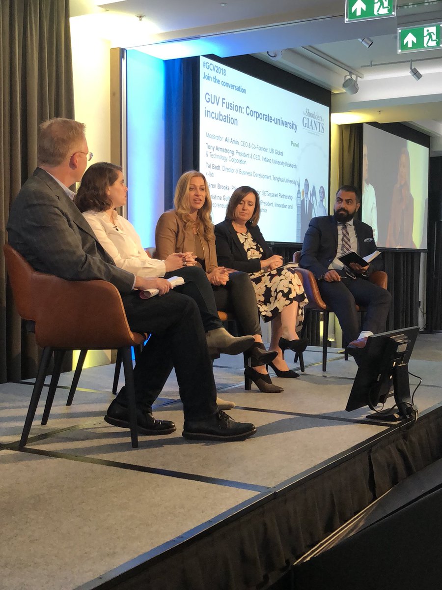 Chillipots's tweet photo. Always find my name in lights an odd experience and that people want to listen to me on a panel. Good to introduce @setsquared Scaleup programme to corporate venturing teams from likes of BP, GE, Panasonic etc #Scaleup18 #GCV2018 https://t.co/Va2V3CjXKG