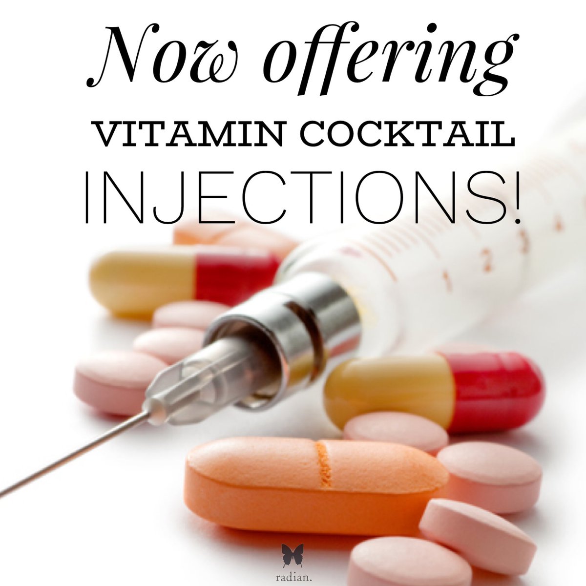 💉💊 We are now offering Vitamin Cocktail Injections!! This injectable “Cocktail” is packed with Vitamin B’s and essential amino acids to help transport vital nutrients to the body and organs. Great for mood, energy, weight loss and overall health! 
(405)242-6040