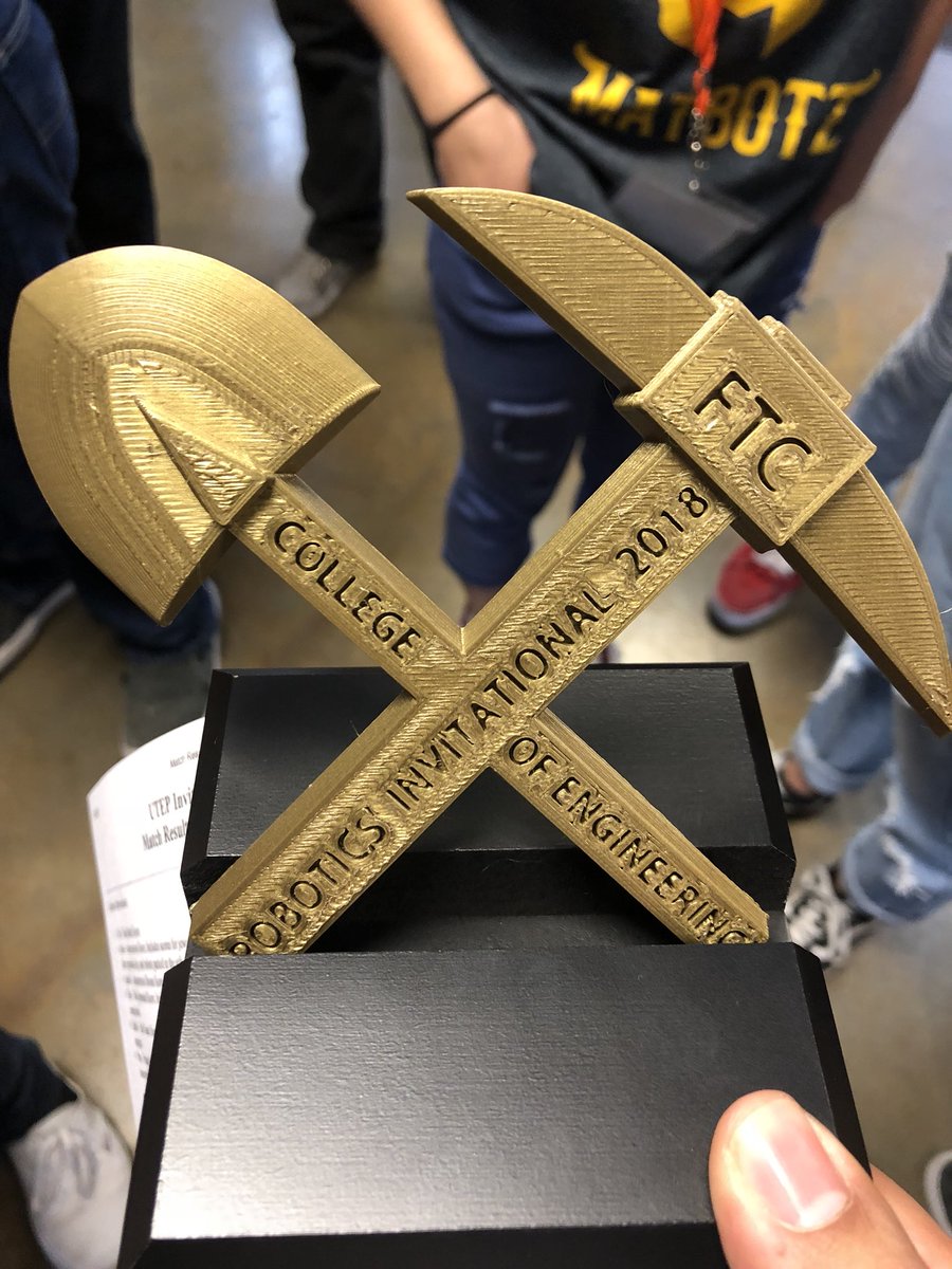LRamirez_MHS's tweet image. Fist place finish at the UTEP Robotics Invitational to close out the year. Thanks to #UTEPEngineering for hosting and local T-STEM academies for a fun day #TeamSISD