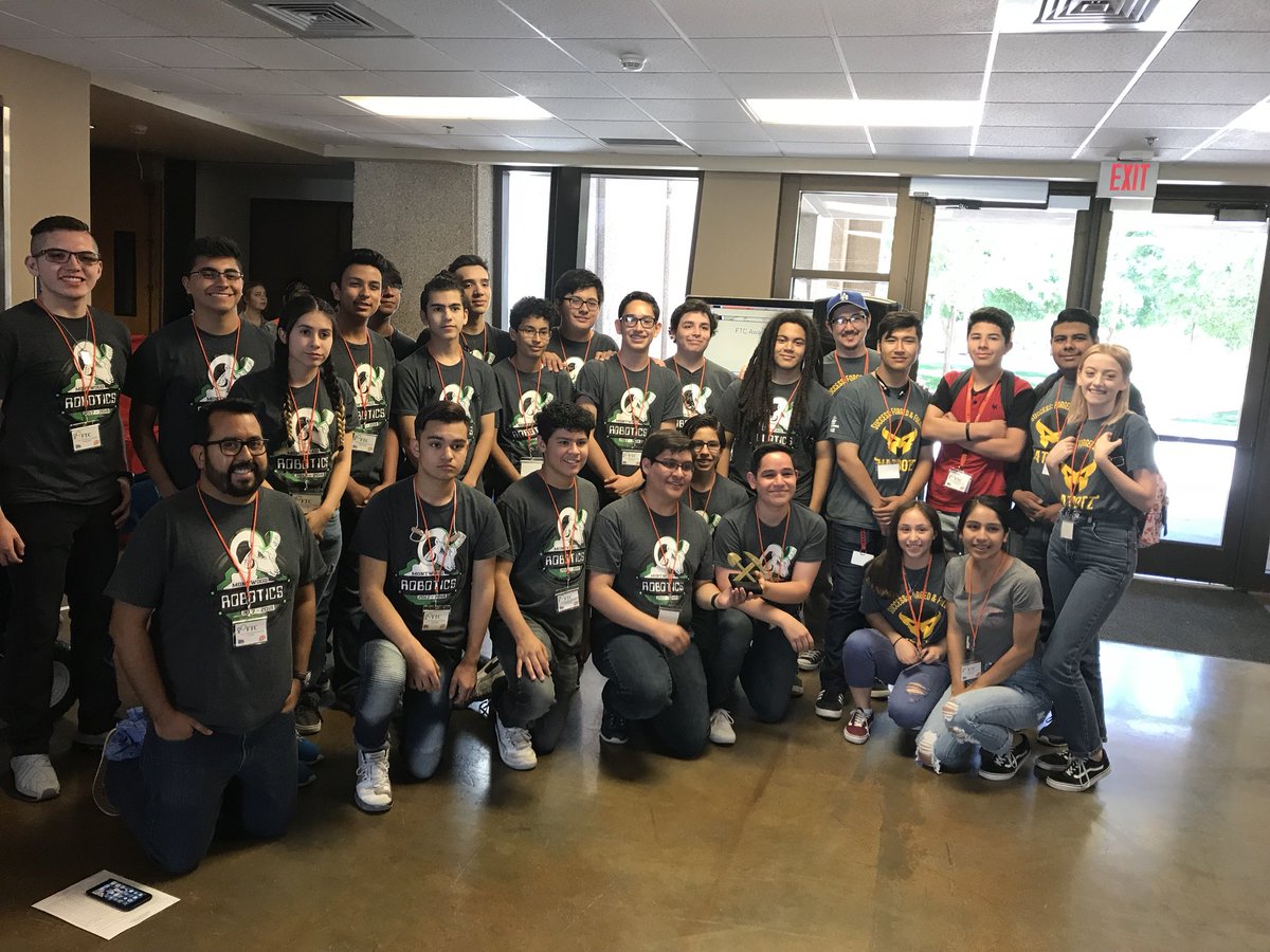 LRamirez_MHS's tweet image. Fist place finish at the UTEP Robotics Invitational to close out the year. Thanks to #UTEPEngineering for hosting and local T-STEM academies for a fun day #TeamSISD