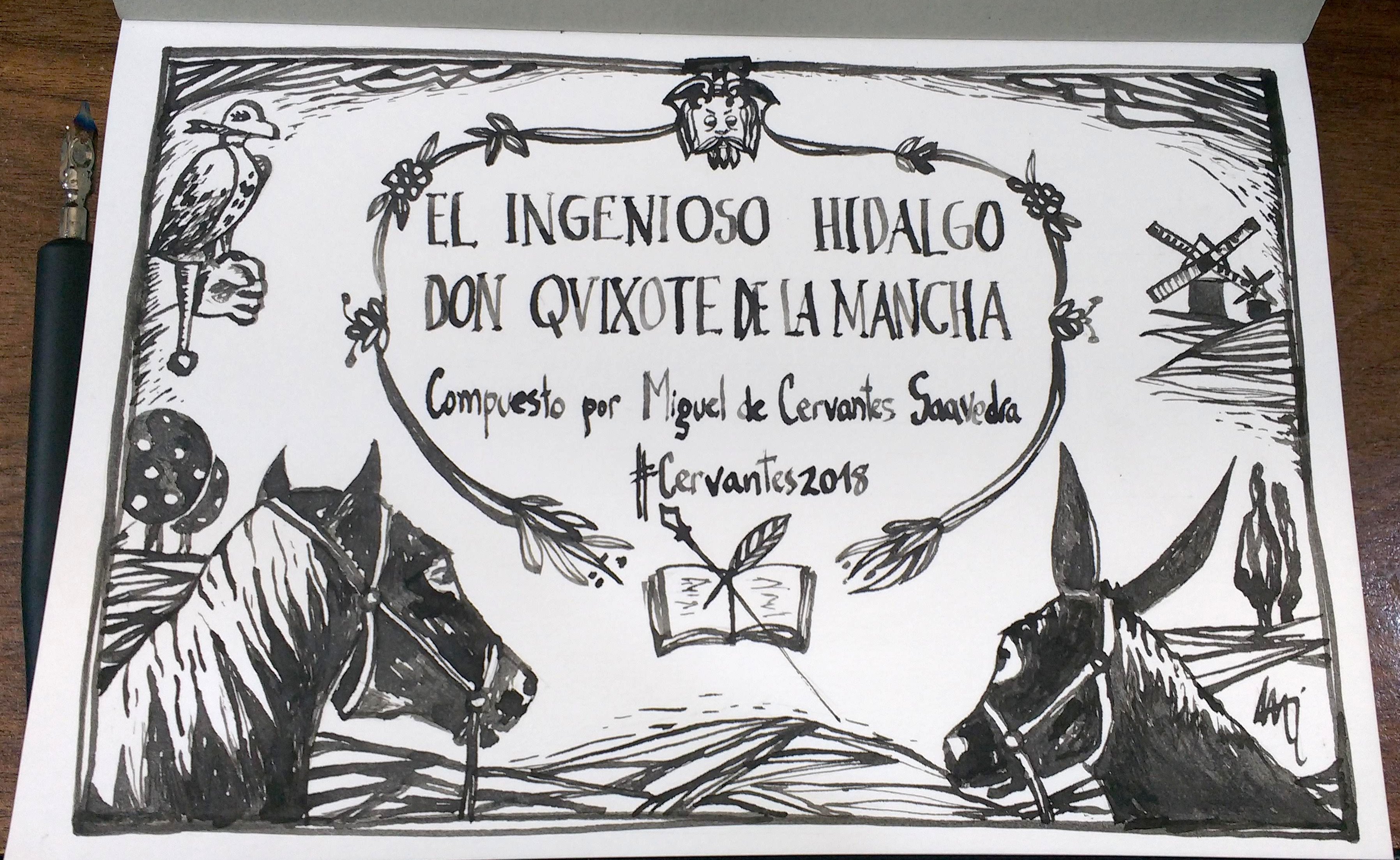 Ilustraciones Don Quijote Primera Parte / Twitter