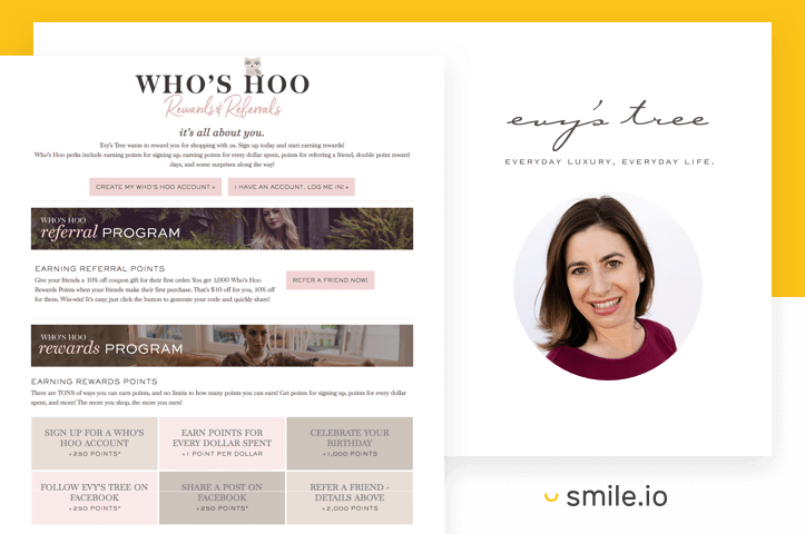 smilerewards's tweet photo. We've loved helping @EvysTree build lasting customer relationships over the past 3 years! Learn how they're continuing to strengthen their vibrant brand community and how they've perfect the art of customer experience 💖
https://t.co/4Qm38eAeXg https://t.co/uGntrekowG