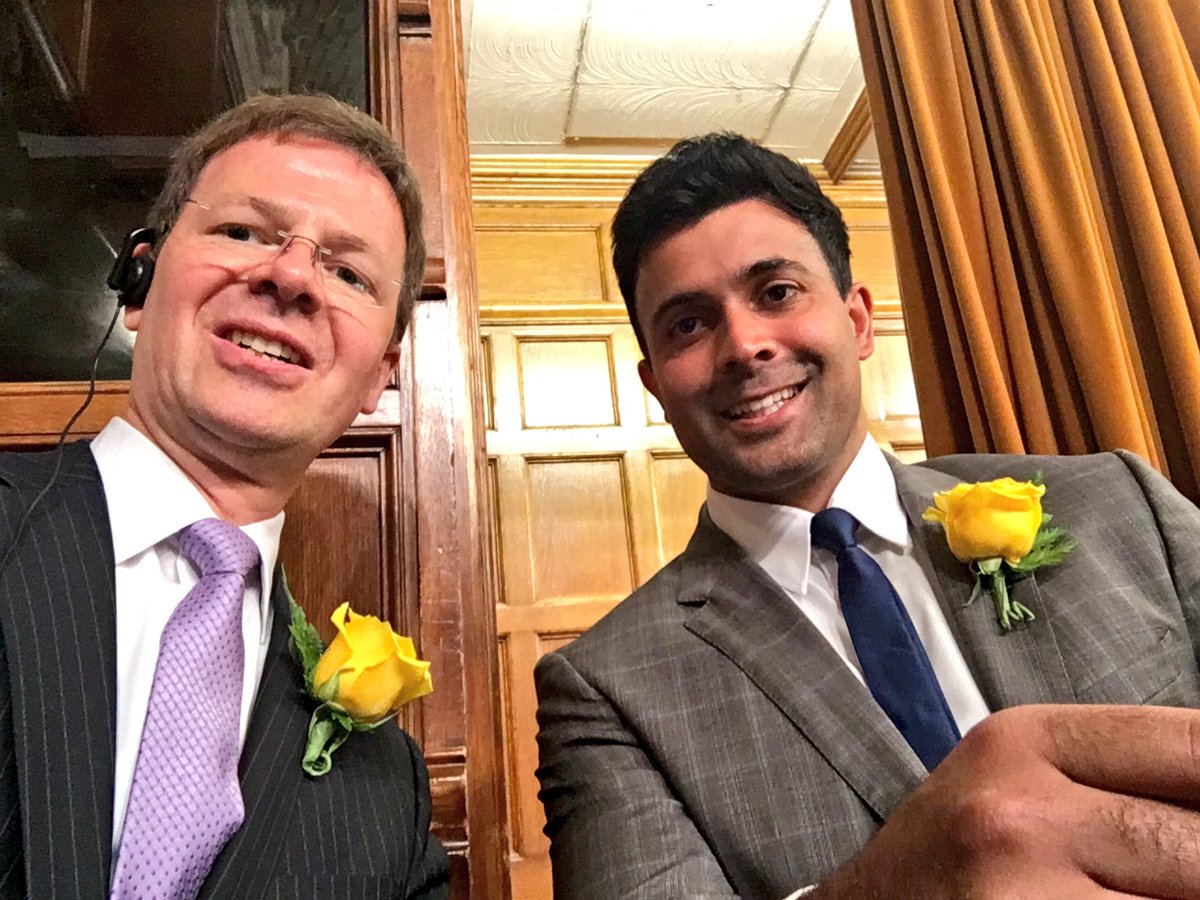 SvenTrueNorth's tweet photo. Today, we join colleagues in your @HoCChamber in wearing a #yellow #rose to mark the month of May as #cysticfibrosisawareness month. #SixtyFiveRoses #cysticfibrosis https://t.co/4KAt0JE4AU