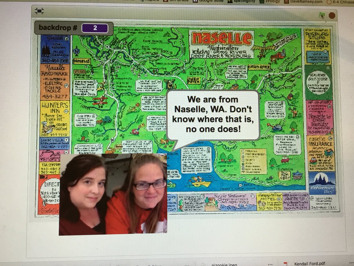 i_teach_K's tweet image. #csesd112 so fun to create our Scratch ‘all about me’ project.