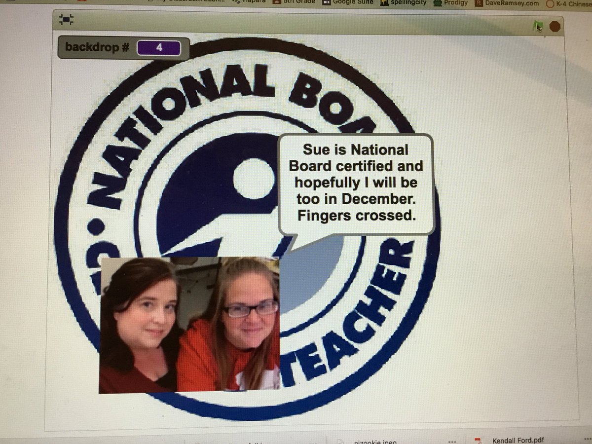 i_teach_K's tweet image. #csesd112 so fun to create our Scratch ‘all about me’ project.