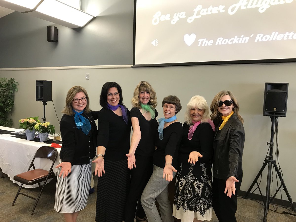 ALA’s Rockin’ Rollettes installed Leigh Chavez and her 2018-2019 board with the theme “Shake, Rattle and Roll”. It promises to be an exciting year!