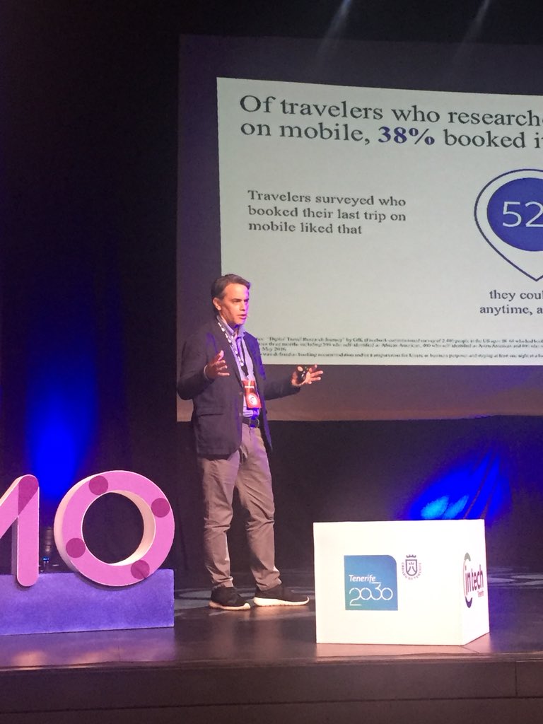 ThynexNetwork's tweet photo. El viajero conectado por @David_Saez Director del Vertical de Turismo en Facebook, en #Futurismo2018 #Futurismo2018 #springtalks https://t.co/K7Ajv6A9t2
