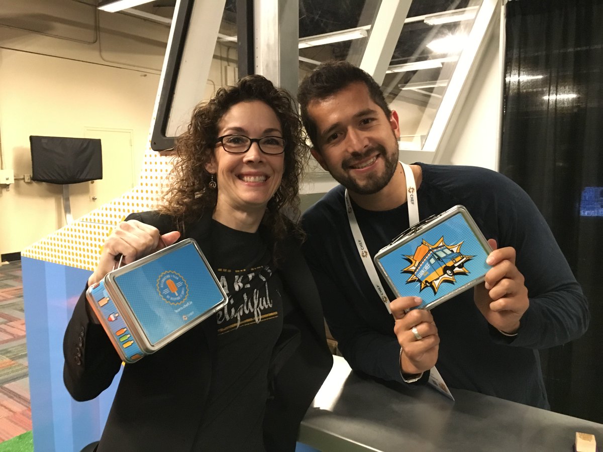 UberGeekGirl's tweet image. #ChefConf #learnchef @afiune