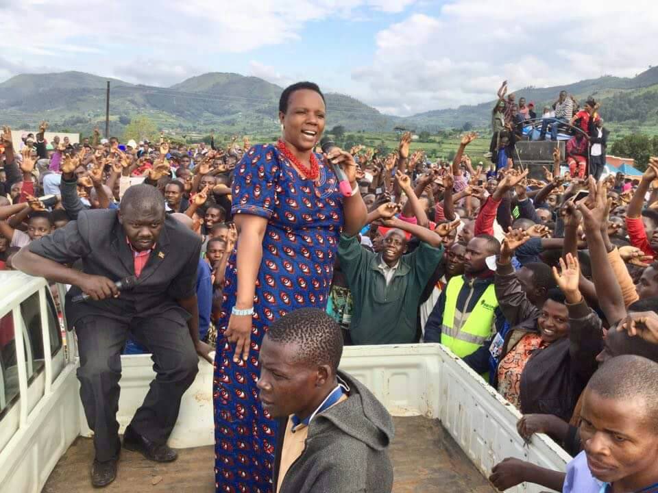 FDCWomen's tweet photo. These moments mean a lot to @FDCOfficial1, these mamas and the boy moved long distances to come listen to our leaders and candidate @BMuzanira in Rukungiri today. #VoteFDC #VoteMuzanira https://t.co/KDD8lU9K0M