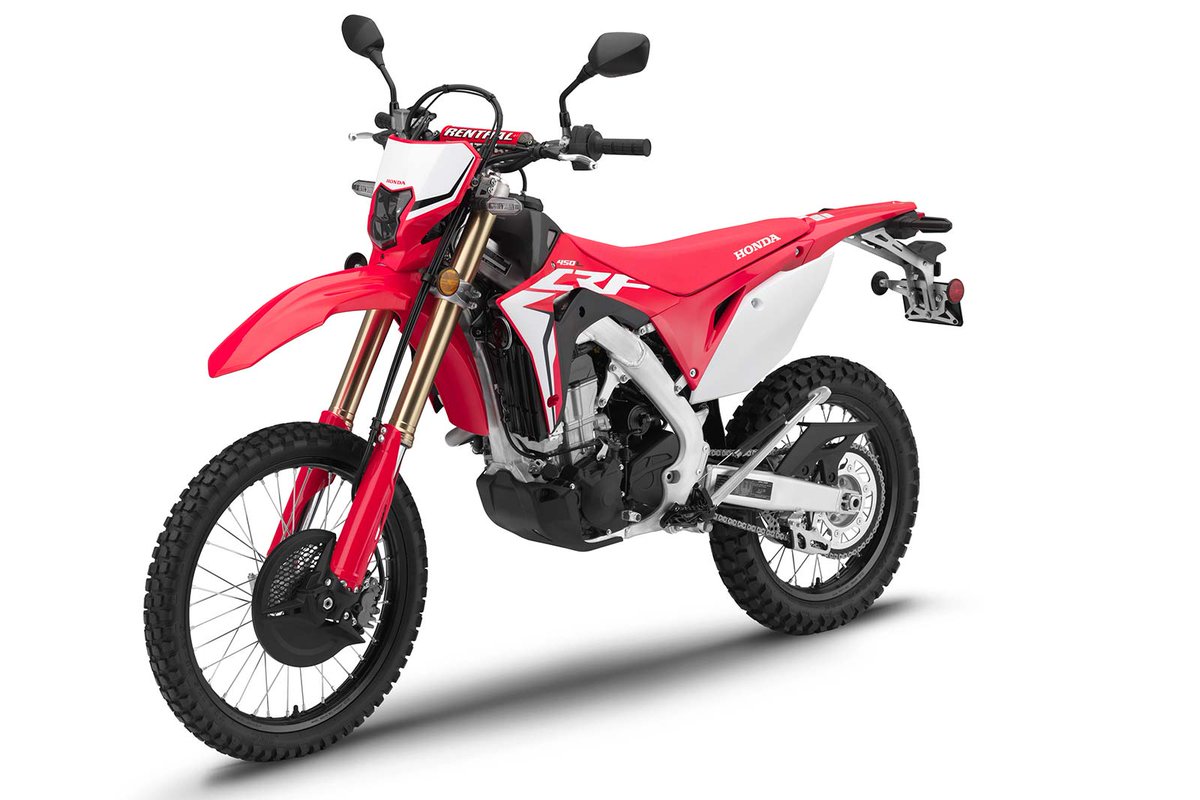 RidersDomain's tweet photo. Is this the dual sport you've been waiting for? Meet the 2019 @HondaPowersprts CRF450L: https://t.co/vQtQEbAUsJ #dualsport #honda #crf #crf450l https://t.co/gES8U1KeST