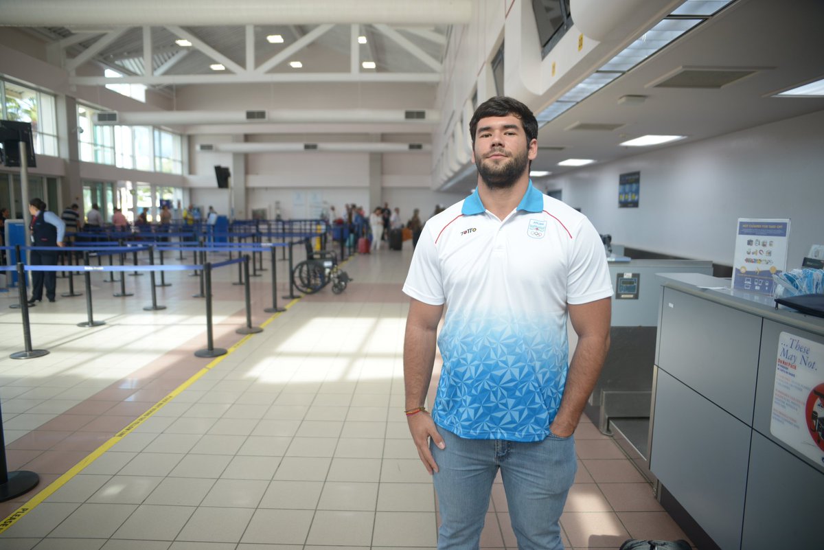 olympicaruba's tweet photo. Team Aruba Joel Kuiperi ready to represent Aruba at the South American Games of @Cochabamba2018 
#teamaruba #aruba #cocha2018 #roadtopanam2019 https://t.co/DN0dV2dUHl