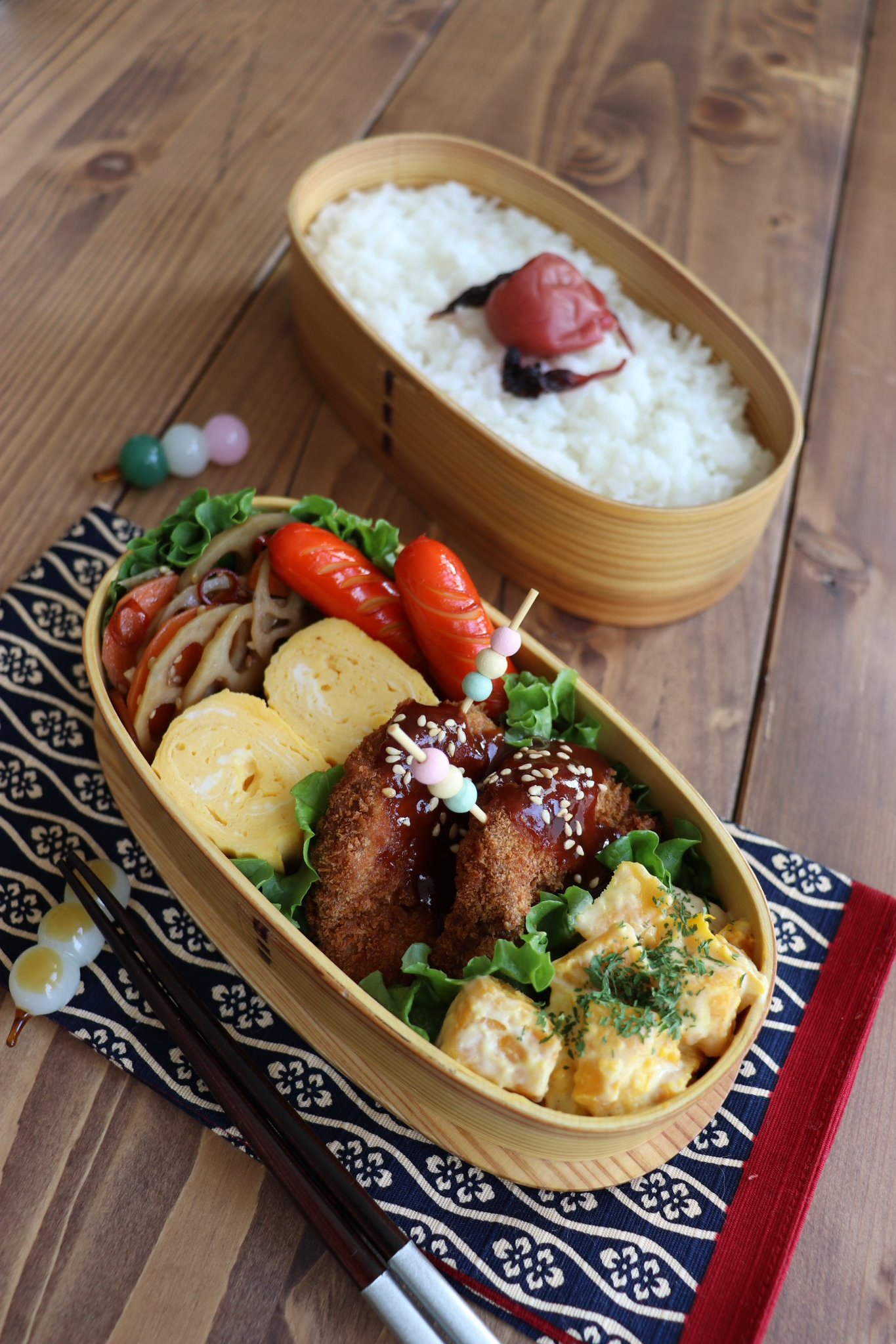 どんち Tren Twitter 今日のお弁当 ヒレカツ わっぱ弁当 お弁当 お弁当記録 無事に完成 昨日描いたお弁当設計図もぺたり おえかき イラスト ストレス解消 T Co Nnj4hhao2r Twitter