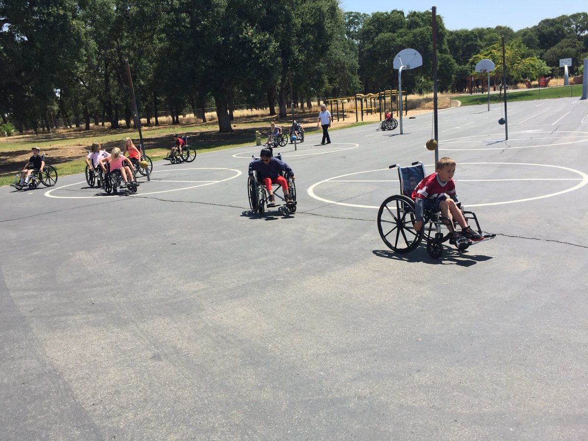 Mrs_Tavernetti's tweet photo. 3rd graders spent the day “walking in the shoes” of those with disabilities through A Touch of Understanding’s amazing school outreach program. Thank you to the Sprague Family for sponsoring our school!  @rcsdblueoaks #rcsdchampions https://t.co/iIZZy0ZscY