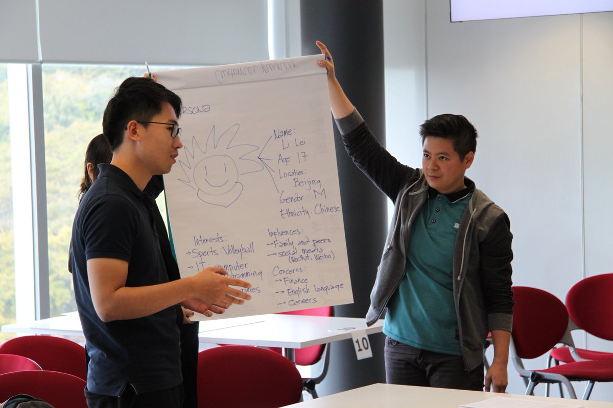 AuckUniBusiness's tweet photo. Learning from experts with a real client. Our Master of Marketing students have been learning design thinking with a real case company and from experts @AKQA #Auckland as part of their Strategic Digital Marketing course: https://t.co/GKNNcJaZGg  #designthinking #MastersDegree https://t.co/b4XEH2QS7x