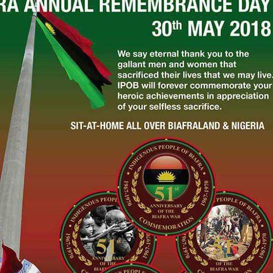 TBRVorg's tweet photo. #IPOBTweetTeam
launches Biafra heroes Day on Twitter putting the world on notice
Biafrans are hereby advice to trend the following Hash Tags henceforth.
#BiafraHeroesDay
#SitAtHome
#PrayForBiafra
#StopBiafraKillings
#WhereIsNnamdiKanu
#SupportBiafraReferendum
TBRV | Biafra https://t.co/rdCMT3Dnfk